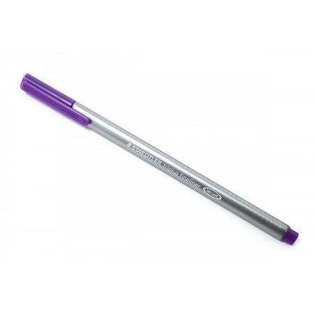 Caneta Fineline 0,3mm Cor 006 Roxo - Staedtler