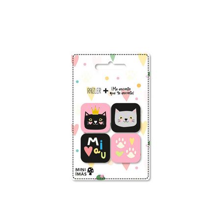 Mini Ima C/4 Gatos - Me Encanta