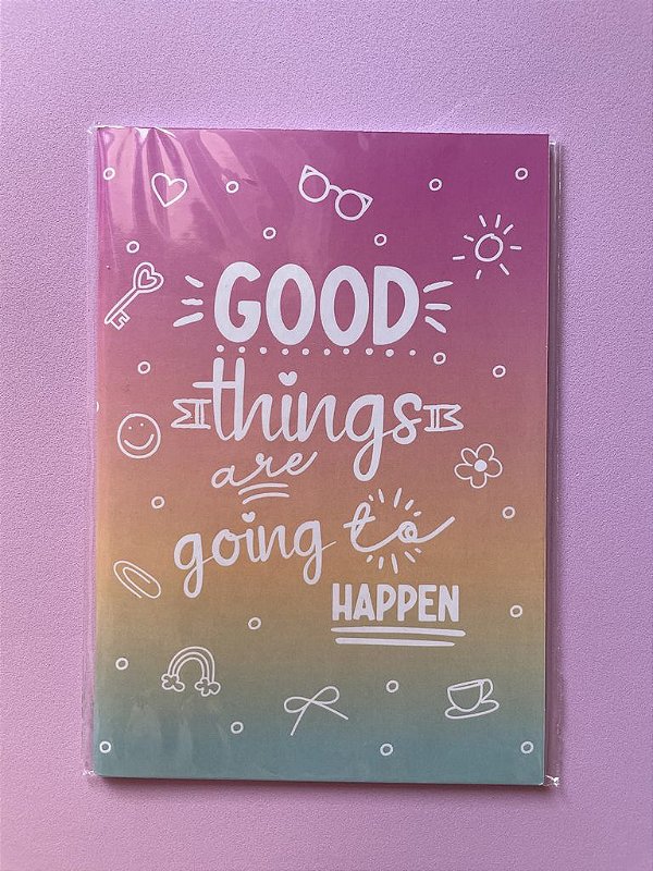 Caderno Pontado Sunset - Me Encanta