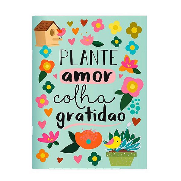 Caderno Pontado Jardim - Me Encanta