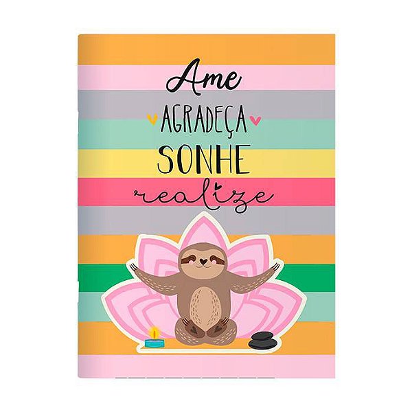Caderno Planner Mensal Preguica - Me Encanta