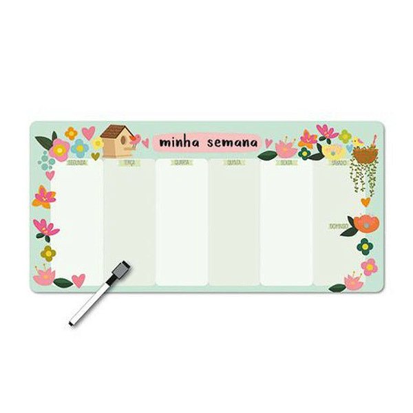 Memo Board Magnetico Horiz Jardim - Me Encanta