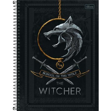 Caderno Esp Cd Univ 1m 80f The Witcher - Tilibra