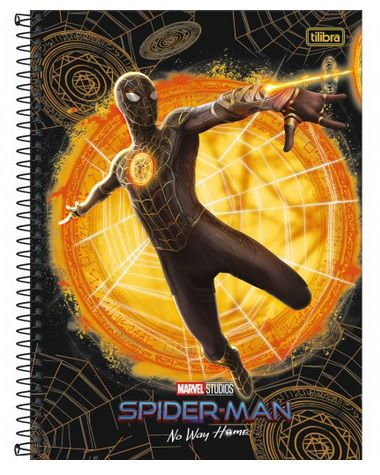 Caderno Esp Cd Univ 10m 160f Spider Nwh - Tilibra