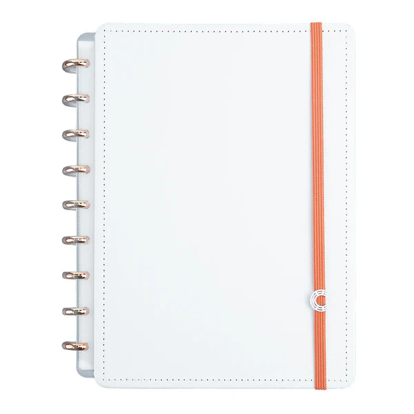 Caderno Medio All White - Caderno Inteligente