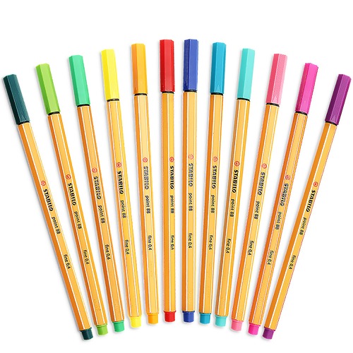 Caneta Point 88 0,4mm - Stabilo