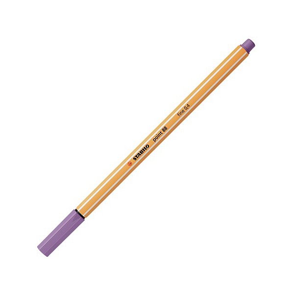 Caneta Point 88/62 0,4mm Violeta Cinzenta -stabilo