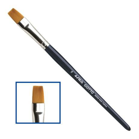 Pincel 600 N/16 Taklon Chato Giotto - Canson