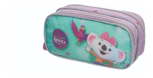 Estojo Duplo Lilica Vem Com A Gente Verde -pacific