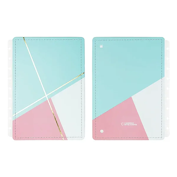 Capa E Contra M Acqua Glam - Caderno Inteligente