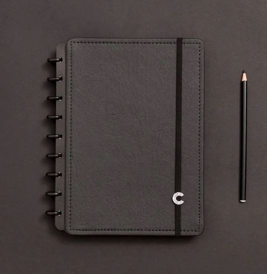 Caderno Medio Black Eco - Caderno Inteligente