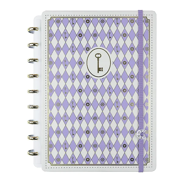 Caderno Medio Isa Akkari Purpl-caderno Inteligente