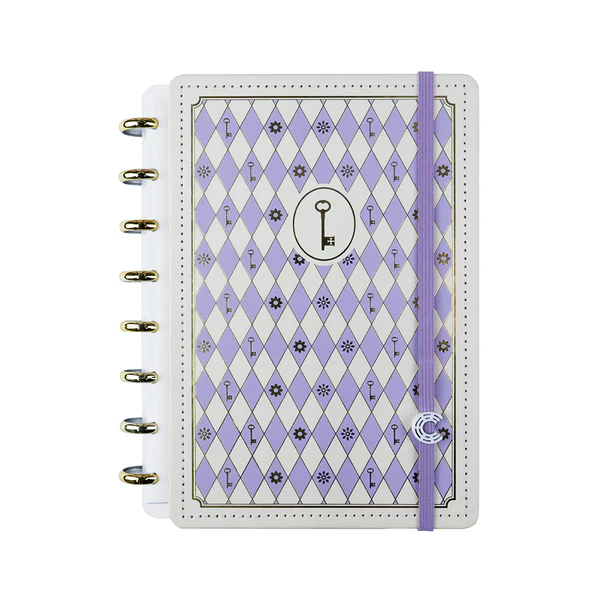 Caderno A5 Isa Akkari Purple - Caderno Inteligente