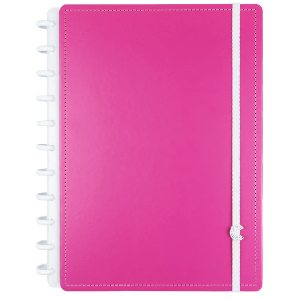 Caderno Grande Super Pink - Caderno Inteligente