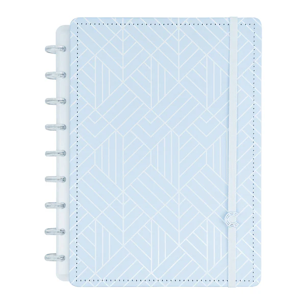 Caderno Medio Ice Blue - Caderno Inteligente