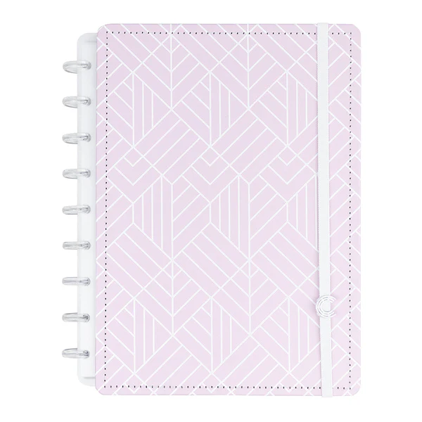 Caderno Medio Ice Pink - Caderno Inteligente