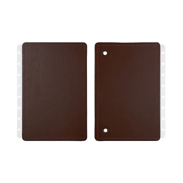 Capa E Contra A5 Espresso - Caderno Inteligente