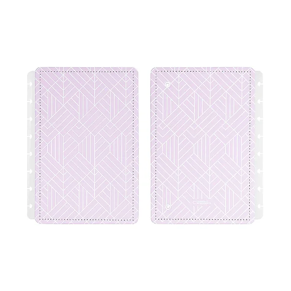 Capa E Contra A5 Ice Pink - Caderno Inteligente