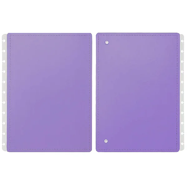 Capa E Contra G All Purple - Caderno Inteligente