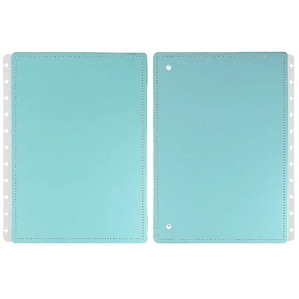 Capa E Contra G Aquamarine - Caderno Inteligente