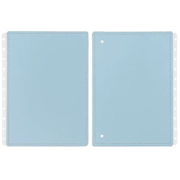Capa E Contra G Azul Pastel - Caderno Inteligente