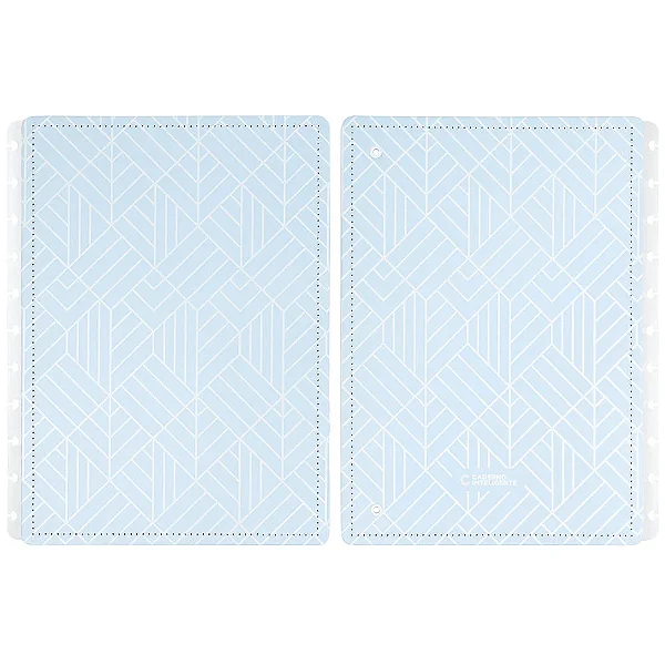 Capa E Contra G Ice Blue - Caderno Inteligente