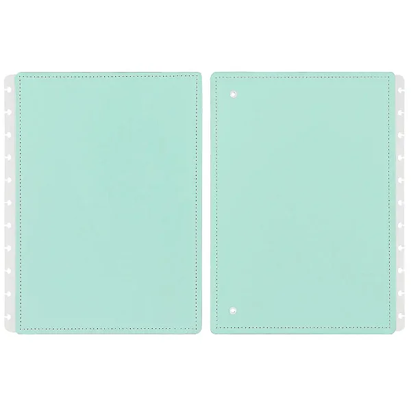 Capa E Contra G Verde Pastel - Caderno Inteligente