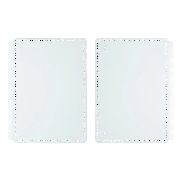 Capa E Contra M All White - Caderno Inteligente