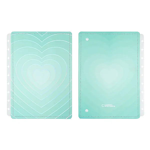Capa E Contra M Turquoise Lv - Caderno Inteligente