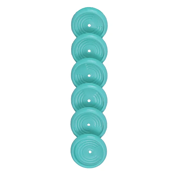 Discos M 23mm Aquamarine - Caderno Inteligente