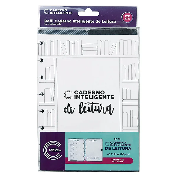 Refil A5 De Leitura - Caderno Inteligente
