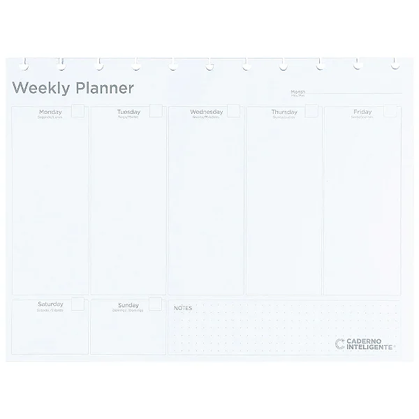 Refil Gd 120g Week Plan My Fr-caderno Inteligente
