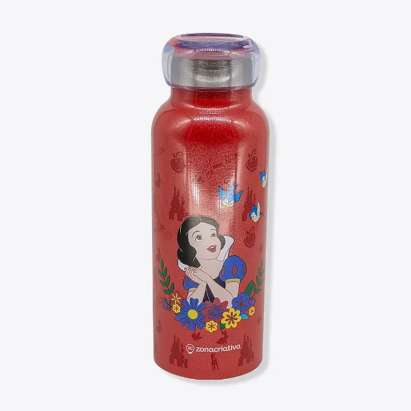 Garrafa 500ml Bubble Branca De Neve- Zona