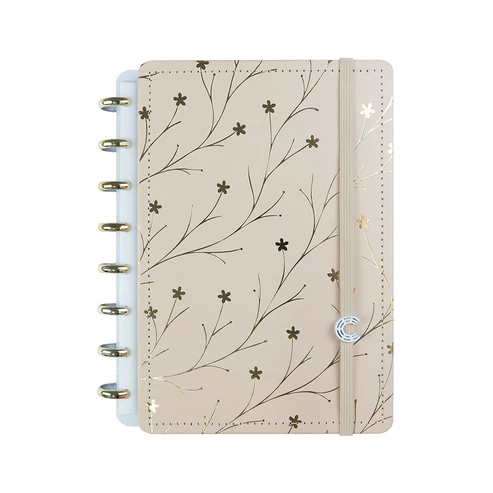 Caderno A5 Floral Giulia B - Caderno Inteligente