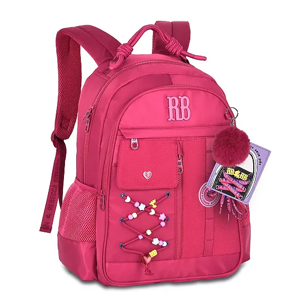 Mochila De Costas Beaded Fun 17,5" Rb27424 - Clio
