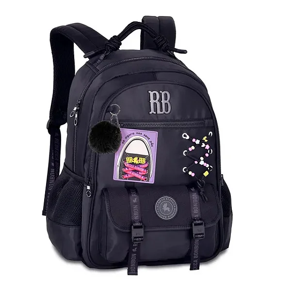 Mochila De Costas Beaded Fun 17,5" Rb27425 - Clio