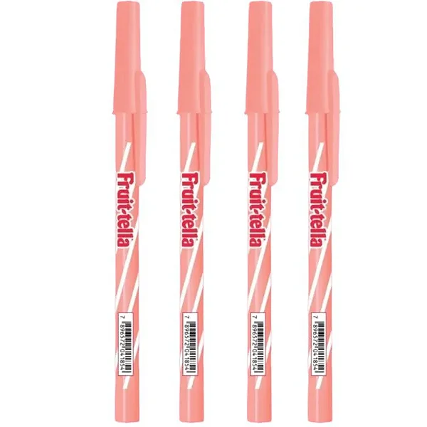 Caneta Esf 07 Pop Fruit Tela Sortido - Compactor