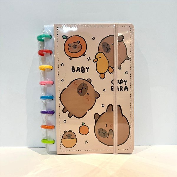 Caderno A5 Inteligente Capivara 6 Cute - Ldr