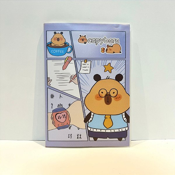 Caderno 14x21cm 70f Capivara - Primax
