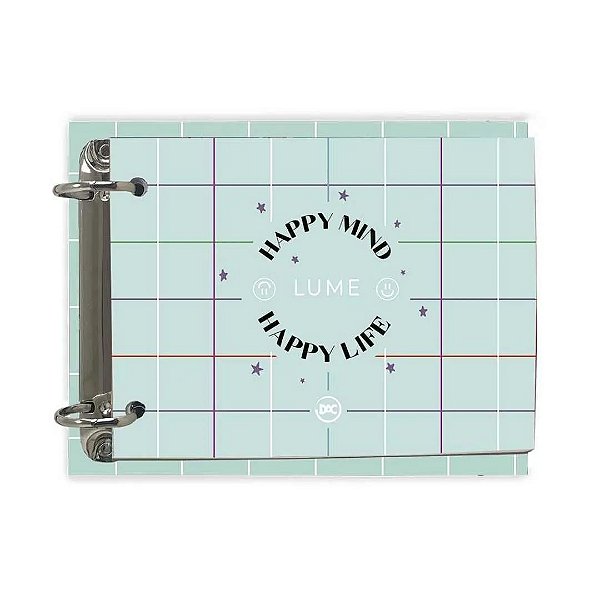 Caderno P/fichario 80f Mini Vert Lume - Dac