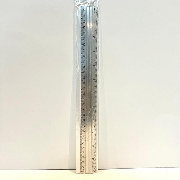 Regua 30cm Aluminio - Winpaper