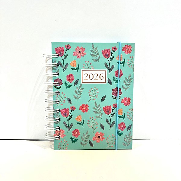 Agenda 2026 A6 336 Folhas Florida Sortida - Dcarte