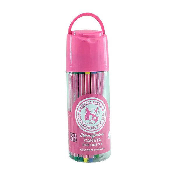 Caneta Fine Line 36 Cores Rebecca - Bwp