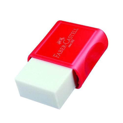 Borracha C/capa Branca Liso Sortido -faber Castell