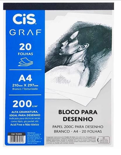 Bloco Para Desenho A4 - Cis