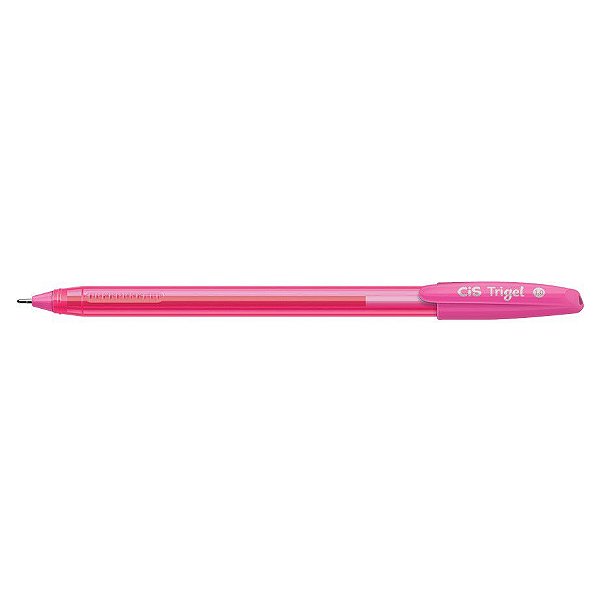 Caneta Esf 1,0mm Trigel Neon Pink - Cis