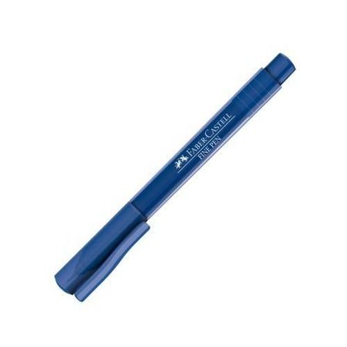 Caneta Fine Pen 0,4 Azul Escuro - Faber Castell