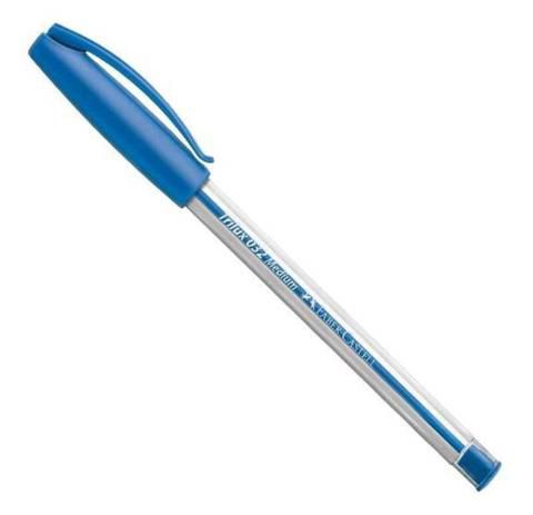 Caneta Esf Trilux Media Colors Azul Claro - Faber