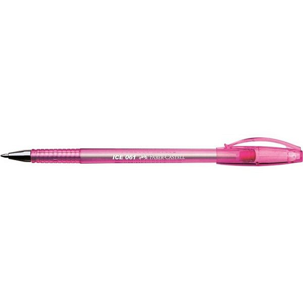 Caneta Esf Boligrafos 061 Ice Rosa - Faber