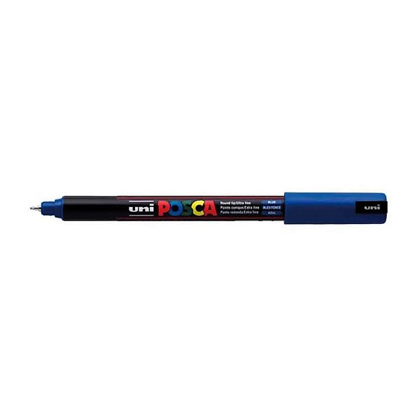 Caneta Pin Type 0,7mm Posca Azul - Uni